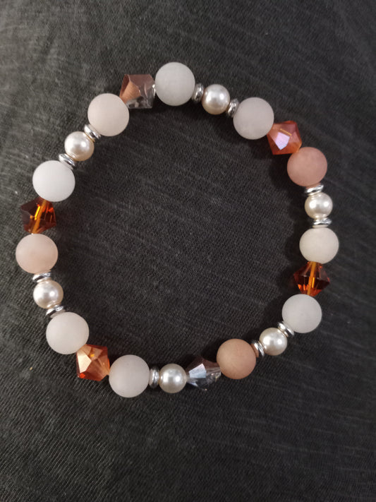 Ladies Peach Bracelet